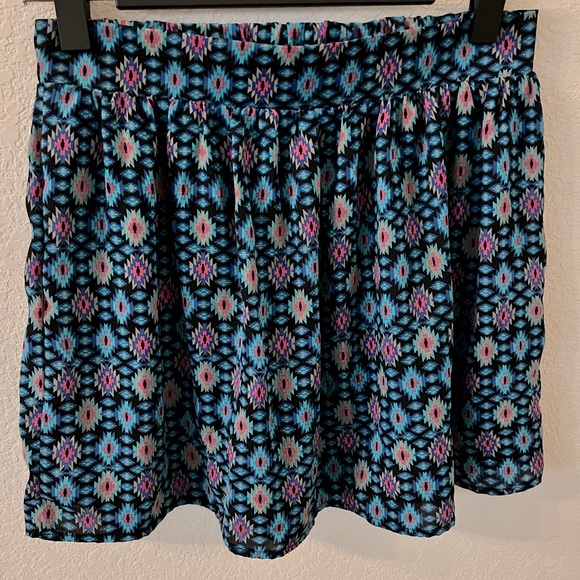 Blue Mini Skirt - Picture 1 of 2